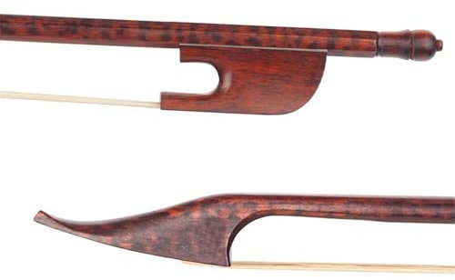 DABAUR für Anfänger Geigenbogen 15 16'' Bratschenbogen Professioneller Holzstab Im Barockstil Weißes Rosshaar Schnelle Reaktion