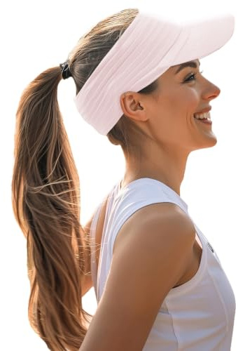 YAMEE Visor Cap Damen Elastisch Sonnenschutz Atmungsaktive,Sonnenhüte für Männer Frauen im Frühling Sommer Schnelltrocknend,Sonnenblende Herren Leicht Weich,Strand Sonnenvisor Damen UV-Schutz,Outdoor