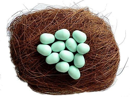 Fauna Birdproducts Nesteier aus Kunststoff für Kanarien & Nistmaterial
