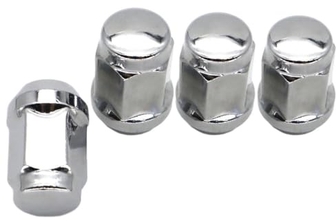 Siuku vis de Roue Compatible avec Jeep pour Grand pour Cherokee 1993-2010 Écrous de Roue en Acier pour Voiture 1/2 -20 Boulons Coniques à 60 degrés 32 mm