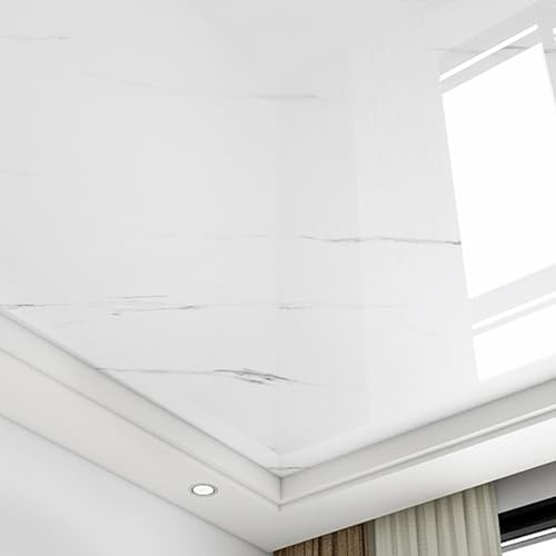 Enigmaire Dalle De Plafond,Dalles De Plafond Autocollantes en PVC,Dalle de Plafond Dalles de Plafond Suspendu,Peut êTre Coupé,Installation Rapide,LéGer,Convient Aux Salons,Bureaux Et Chambres