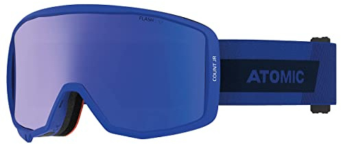 Atomic Four JR Flash/Count JR Kinder-Skibrille I Ski- & Snowboardbrille mit Flash Scheibentechnologie für klare Sicht I Unisex-Ski-Brille mit Live Fit Rahmen für individuelle Passform