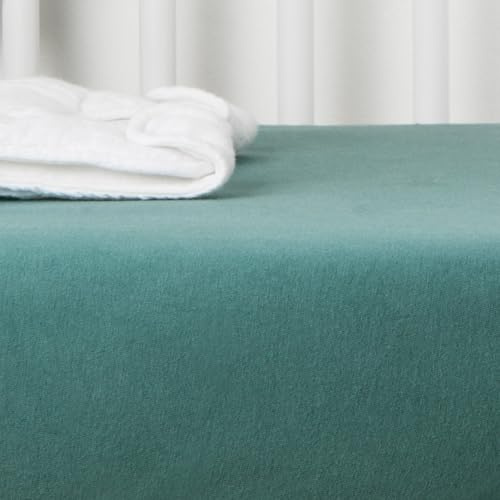 Kadolis - Drap Housse Coton Bio Jersey pour lit Bébé 70x140 cm - 100% Coton Biologique - Bonnet Extensible - Certifié GOTS - Fabriqué au Portugal
