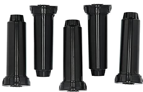 Tissting 5 Pièces Arroseur Enterré G1/2 Filetage Femelle Enterré Diffusion Buse d'Arrosage Jardin Cour Levage Arroseur Pelouse Fournitures d'Irrigation