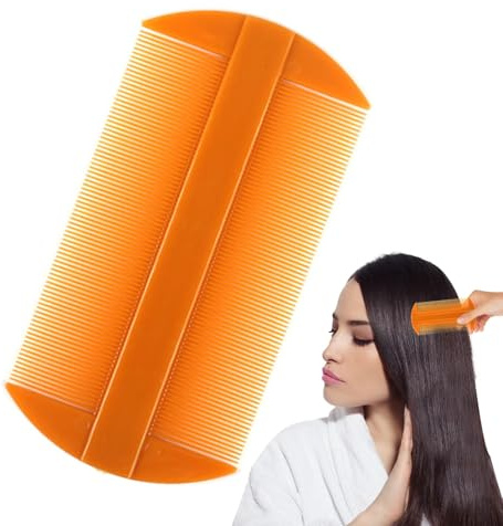 4 Pieces Hair Lice Removal Comb, Lice treat-ments Comb, Ultra Fine Tooth Nit Comb, Head Lice Comb Nit Hair Pet Safe Flea Comb Double Sided Head, Cat And Dog Grooming Comb, For Removing Flea And Lice