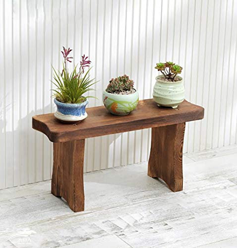 DDNGEJ Portafiori in Legno per Piante e Fiori, 60 * 17 * 14 cm, espositore/portafiori in Legno massello/portafiori a Strato Singolo