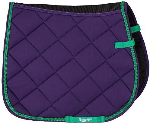 Rhinegold 416-F-PURP Elite Carnival Tapis de Selle Mixte, Violet, Full