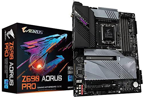 Gigabyte Motherboard Z690 Aorus Pro 1700 ATX 4xDDDR5, mehrfarbig