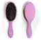 Simply Hair Detangling Brush for Hair Extensions | Anti-Static Dual Bristle Design | Boar Bristle Hairbrush for Wet & Dry Hair Reduces Breakage & Knots | Ideal for All Hair Types Pink & Purple Ombre