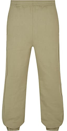 Urban Classics TB014-Blank Hoody 2-Pack, Pantalón Chándal Hombre, Verde Claro (Teagreen), L