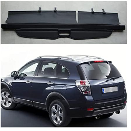 HELMII Laderaumabdeckung Kofferraum Schutz Abdeckung Cargo Cover für Chev-rolet Captiva 2008-2014, Boot Shielding Security Panel Auto Dekoration Zubehör