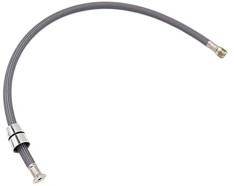 F1/2 M15*1 Ausziehbarer Ersatzschlauch for Küchenarmatur,Nylon Geflochtener Flexibler Wasserschlauch for Küche,Ausziehbarer Wasserhahnschlauch Spinnrohr Sanitär Wasserhahnschlauch ( Color : grau , Siz