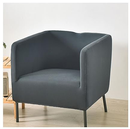 Mswborml Quadratisch Sesselschoner für Clubsessel Modern Sesselschoner für Fernsehsessel Hochlehner Quadratisch, Club Chair Stretch Sesselhusse Waschbar Sesselschoner mit Armlehnenschoner,A