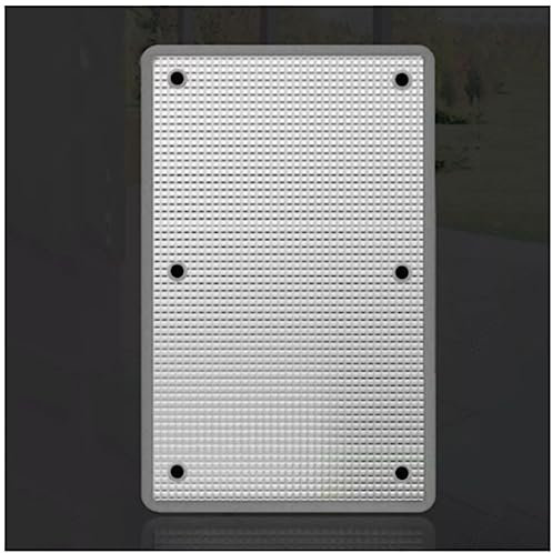 Thermokühlfolie aus Aluminiumfolie, reflektierende Sichtschutzfolie für Fenster, Sonnenschutzfolie für Wintergärten/Balkone, Blendschutzfolie für Fenstertönung, Verdunkelungsfolie, BxH-130x2