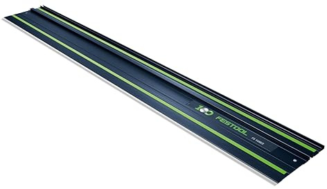 Festool Führungsschiene FS 1400/2 BL - Sägeschiene für Tauchsäge & Fräse | 1400mm Aluminium Führung mit Splitterschutz für präzise Schnitte, kompatibel mit Oberfräse und FS-Zubehör
