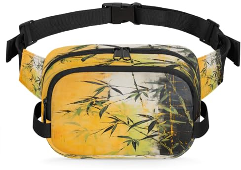 Sac Banane en Bambou Ink, imperméable, à bandoulière, pour Femmes et Hommes, idéal pour Les fêtes