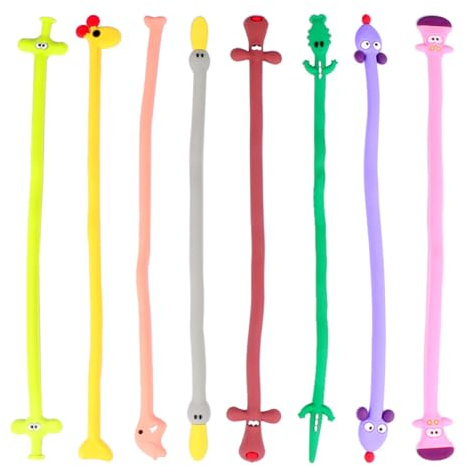 FELTECHELECTR Cartoon Earphone Coilers USB Cable Winder Portable Cord Management Earphone Holder Lightweight for Home Office Travel