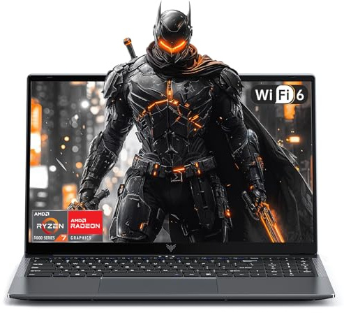ACEMAGIC Gaming Laptop Computer - 2025 Latest 15.6 Inch FHD Display Laptop with AMD Ryzen 7 5825U Processor up to 4.5GHz, 16GB RAM DDR4 1TB NVMe PCIe 3.0 SSD Gaming Notebook, Lightweight