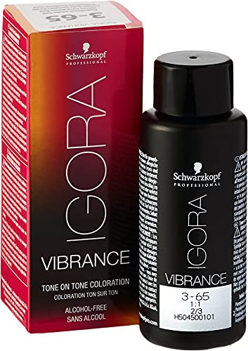 Schwarzkopf Igora Vibrance 3-65 Dunkelbraun Schoko Gold