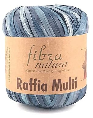 Fibra Natura, filo di rafia, % 100 cellulosa, filo di rafia, filo di macramè di carta, 34,9 g, paglia, filo decorativo (23)