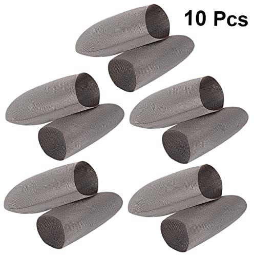 HOMSFOU 10stücke Teiliges Finger-sleeve Atmungsaktivem Elastischem Silberfaser-material Schweiß Ölresistent Rutschfest Dünner Touchscreen-schutzhüllen Für Mobiles Gaming Und Smartphones