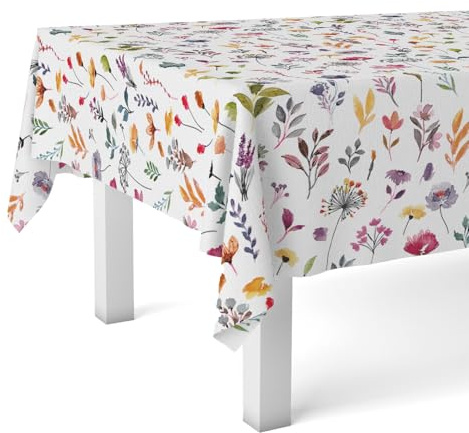 Martina Home Tischdecke aus Wachstuch für den Garten, rund, 140 cm