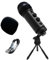 USB Condenser Microphone for PC and Laptop, Plug & Play Mic with Noise Reduction and Cardioid Pickup, Desktop Stand Included for Streaming, Podcasting, Zoom, YouTube and Online Meetings
