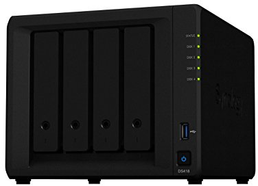 Synology DS418 8TB (4 x 2 TB WD RED) 4 Bay NAS desktop Unità