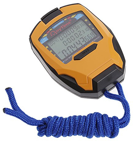 GUMEI 3 Row100 Lap 1 / 1000s Digital Sport Counter Timer Cronometro Atletico Professionale