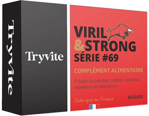 TRYVITE – Formule pour Hommes Actifs – Routine Active – 60 Gélules. | Maca, Ginseng, Guarana, Caféine 160 mg, Zinc, Sélénium, Vitamine E & Pipérine – Gélules végétales – Fabriqué en France