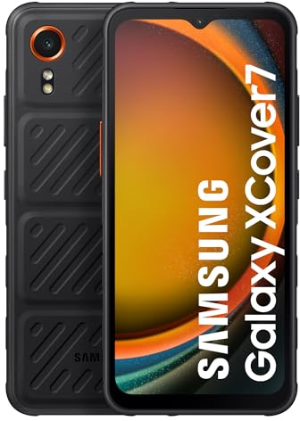 Samsung Galaxy XCover 7 Entreprise Edition, Smartphone 5G, RAM 6 Go, 128 Go de Stockage, Chargeur Secteur Rapide 25W Inclus, Noir