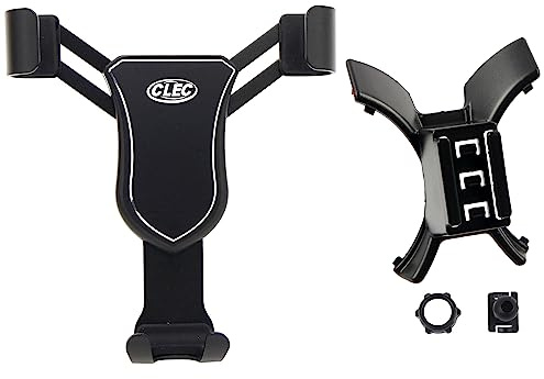 Autophoton Car Phone Holder for Qashqai J10 2006-2013 Air Vent Mount Clips Mobile Phone Holder Gravity Smartphone Cradle (Black)