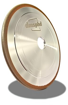CBN Chainsaw Grinding Wheel 5-3/4 Dia, 7/8 Arbor, 3/16'' Thick for Sharpening Any Steel Chainsaw Chain (5-3/4 x 3/16'')