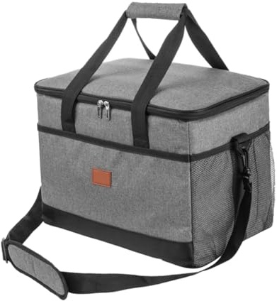 UPKOCH Pique- Capacité Étanche Tissu Oxford Épais Portable à Main et Bandoulière Simple Conserve Repas Frais et Chaud pour Déjeuner Camping et Sorties Plein Air