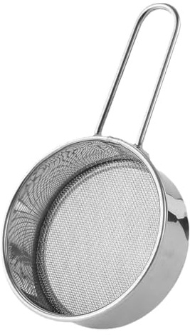 Mini Flour Sieve 304 Stainless Steel Coffee Sugar Powder Cocoa Powder Sprinkler Baking Filter 4 Pack