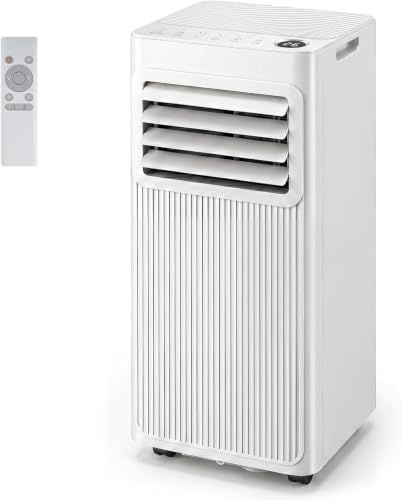LIFEZEAL 4 in 1 Condizionatore Portatile con Tubo (9000BTU|42㎡)