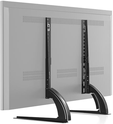 RFIVER Universale Supporto Piedistallo TV Stand da Tavolo Per TV LED LCD QLED OLED 20 a 65 Pollici VESA Fino a 800 x 500 mm UT3001X