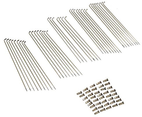 Citomerx Speichen Satz Set für Moped Mokick | Passend für Kreidler Florett LF LH Eiertank RS Chrom K54