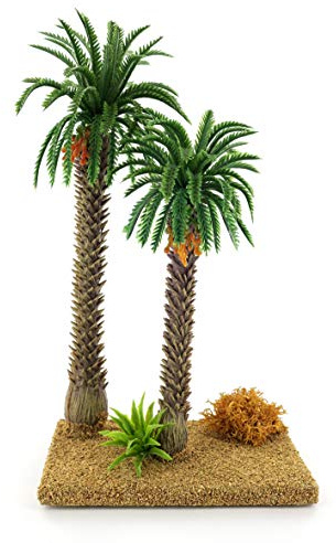 Ferrari & Arrighetti Accesorios Belén: Pareja de Palmeras Dimesiones 9 x 16.5 x 6.5 cm - Colección Bertoni