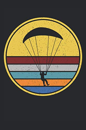 Paragleiten Gleitschirmfliegen Paragliding Gleitsegeln Pilot Notizbuch