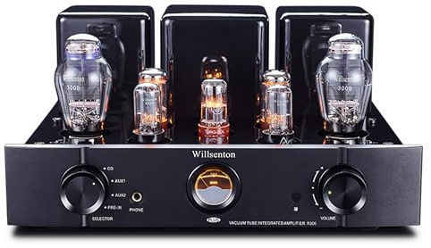 Willsenton R300 Plus Tube Amplifier 300Bx2 Single-Ended Class A Integrated Power Amplifier Headphones All in One