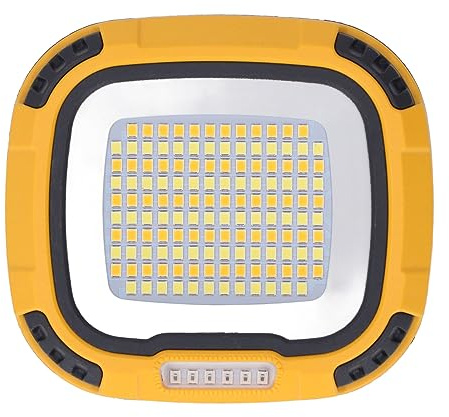 Faro da Lavoro Portatile a LED 4 Livelli di luminosità Auto USB Ip44 per Proiettore Temperature Colore Luce di Proiettore per Riparazione Auto per Proiettore Esterno per