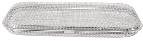 Asixxsix Cesta para Cubiertos para lavavajillas, Cesta de Malla de Acero Inoxidable para Cubiertos y Utensilios de lavavajillas, Cesta de Repuesto para Cubiertos de lavavajillas (Pequeño)