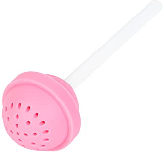 Omabeta Faultier-Tee-Ei aus Silikon für Lose Blätter, Niedliche Lutscher-Form, Teesieb-Kugel, Lebensmittelqualität mit FDA-LFGB-Zulassung (Rosa)