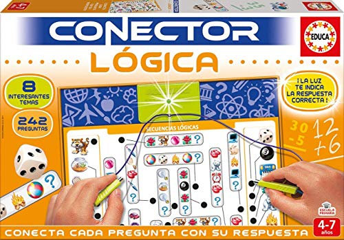 Educa - Logic Connector Educational Game for Children, Multicoloured (17201)