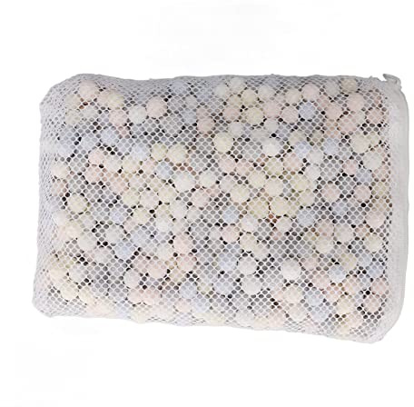 800g Aquarium Ceramic Bio Balls, Fish Tank Filter Ceramic Filter Media Aquarium Bacteria Ball Filter Pond Bio Filter for Marine and Freshwater Fish Tank