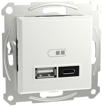 Schneider Electric Asfora USB-Ladestation Typ A+C, EPH2770421D