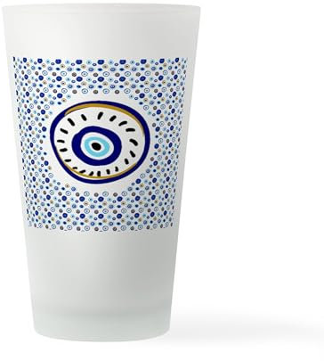 CafePress Evil Eye 3 Pint Glass, 16 oz. Drinking Glass