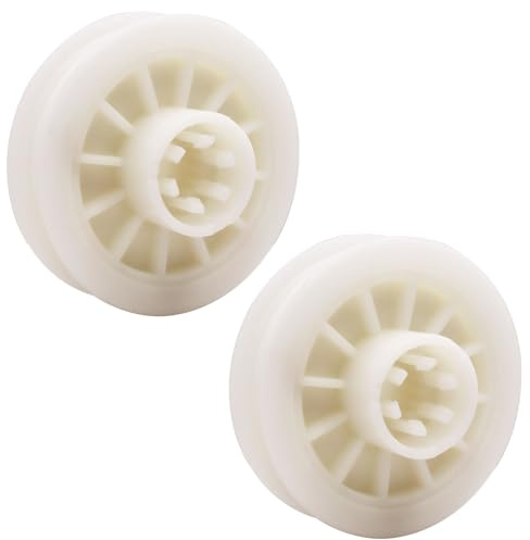 2 poleas de motor de lavadora W10677723 de repuesto para motor de lavadora Whirlpool