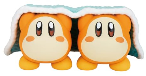 Banpresto Waddle DEE Kirby Sammelfigur – Fluffy Puffy – Mine Break Time 8 cm – BP28518P Mehrfarbig, optimal für Videospiel-Fans